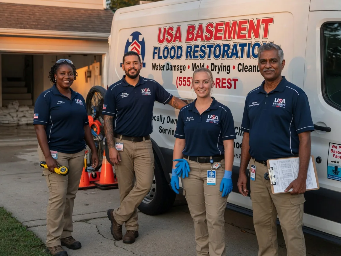 Basement Flood Cleanup company in Fisher, WV